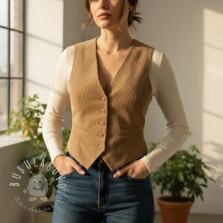 Menčester STRIPE beige