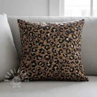 Dekoračná látka Animal skin light brown digital print