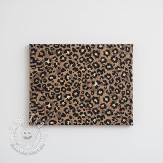 Dekoračná látka Animal skin light brown digital print