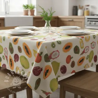 Dekoračná látka Linenlook Fruit digital print