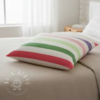 Dekoračná látka Stripes multicolour design C
