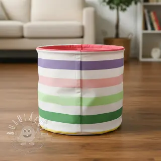Dekoračná látka Stripes multicolour design C