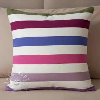Dekoračná látka Stripes multicolour design A