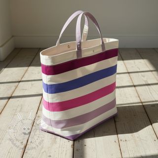 Dekoračná látka Stripes multicolour design A