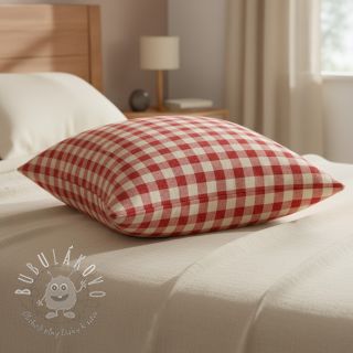 Dekoračná látka Celestin LUREX rouge