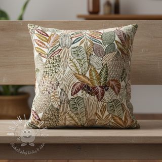 Dekoračná látka jacquard Egypte blanc