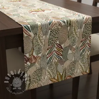 Dekoračná látka jacquard Egypte blanc