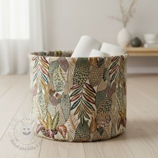 Dekoračná látka jacquard Egypte blanc