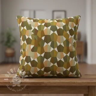 Dekoračná látka jacquard Mustang gold