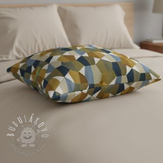 Dekoračná látka jacquard Mustang blue