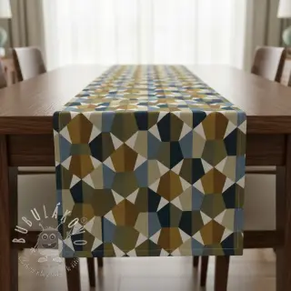 Dekoračná látka jacquard Mustang blue