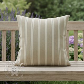 Dekoračná látka jacquard LINEN LOOK Etretat lin