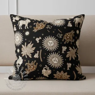 Dekoračná látka jacquard Pygmalion noir
