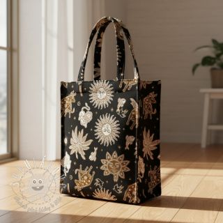 Dekoračná látka jacquard Pygmalion noir