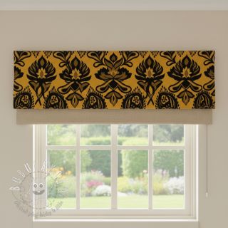 Dekoračná látka jacquard Baccara gold