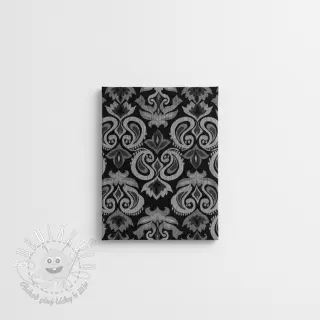 Dekoračná látka jacquard Baccara argent