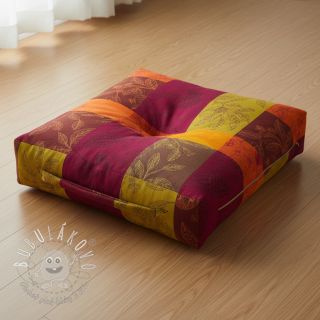 Dekoračná látka FRENCH TABLE CLOTH JACQUARD Cabosse allover harissa