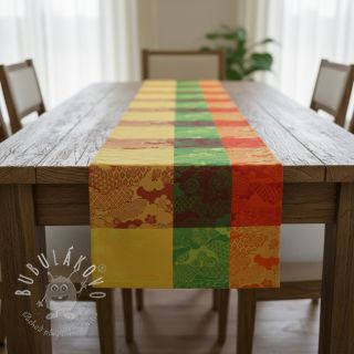 Dekoračná látka FRENCH TABLE CLOTH JACQUARD Niwa allover summer