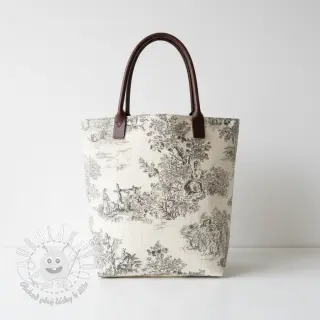 Dekoračná látka RUSTIC VINTAGE PRINT Gabrielle fusian