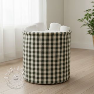 Dekoračná látka Celestin LUREX kaki