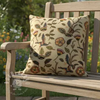 Dekoračná látka GOBELIN PREMIUM Primal Birdscape Art design B