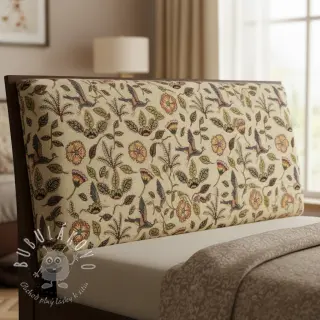 Dekoračná látka GOBELIN PREMIUM Primal Birdscape Art design B