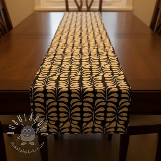 Dekoračná látka GOBELIN PREMIUM Drop Wave Branch design A