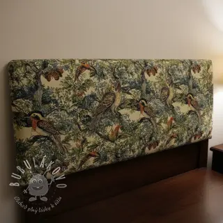 Dekoračná látka GOBELIN PREMIUM Bird Heritage Forest