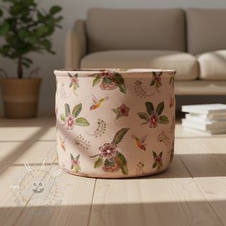 Dekoračná látka Floral Kolibri Art digital print