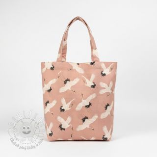 Dekoračná látka Crane Bird Dream digital print