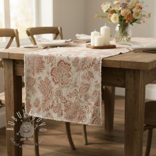 Dekoračná látka Ceylan terracotta