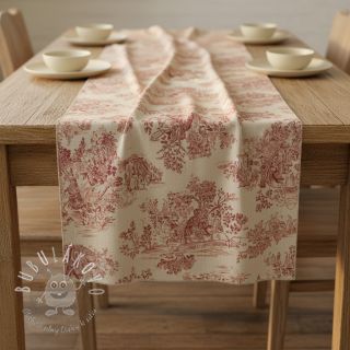 Dekoračná látka Gabrielle rouge