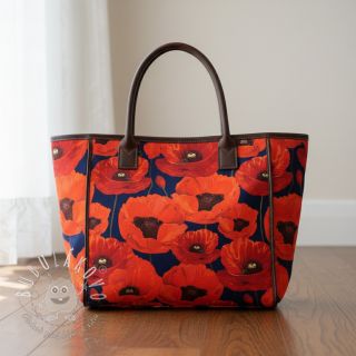 Dekoračná látka s teflonovou úpravou POPPY GARDEN