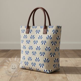 Dekoračná látka Linenlook Seashell blue