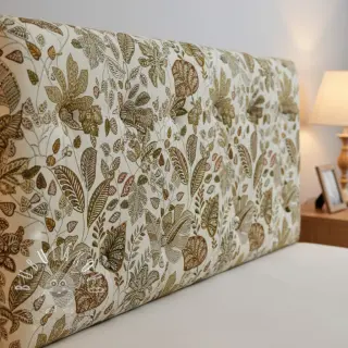 Dekoračná látka jacquard Euphoria blanc kaki