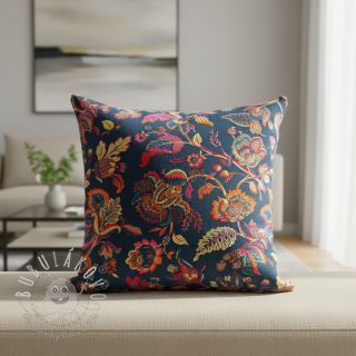 Dekoračná látka jacquard Inaya bleu