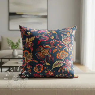 Dekoračná látka jacquard Inaya bleu
