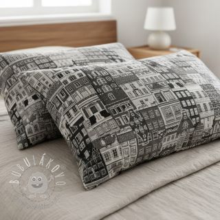 Dekoračná látka GOBELIN PREMIUM City canal house