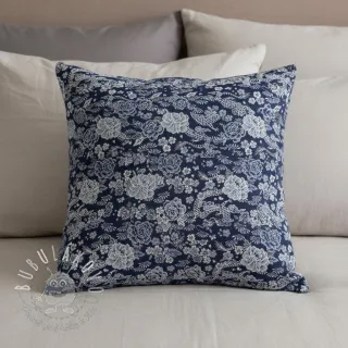Dekoračná látka jacquard Draco indigo