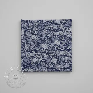 Dekoračná látka jacquard Draco indigo