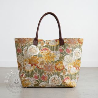 Dekoračná látka jacquard Opium allover kaki