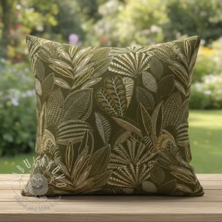 Dekoračná látka jacquard Legende kaki