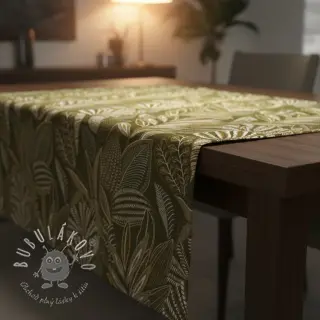 Dekoračná látka jacquard Legende kaki