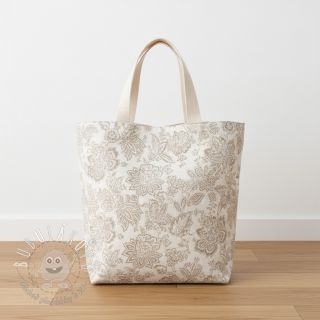 Dekoračná látka jacquard Jacobean lin