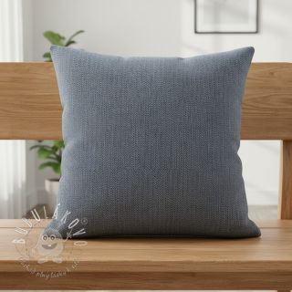 Dekoračná látka DOBBY Zigzag navy blue