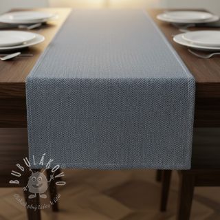 Dekoračná látka DOBBY Zigzag navy blue