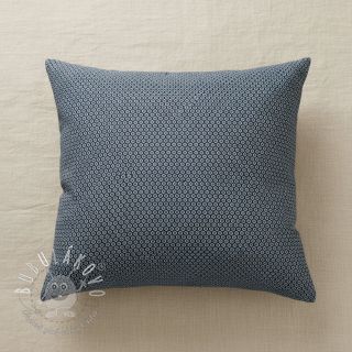 Dekoračná látka DOBBY Coloured Dot navy blue