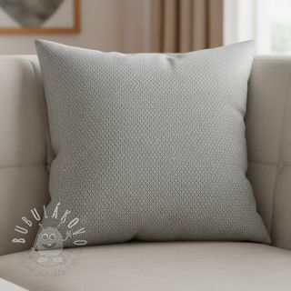 Dekoračná látka DOBBY Coloured Dot grey