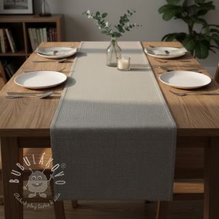 Dekoračná látka DOBBY Coloured Dot grey