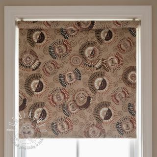 Dekoračná látka jacquard Mandala Circle Sun